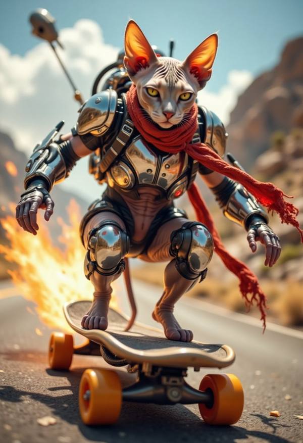 AI-generated image analyzed by PromptLens