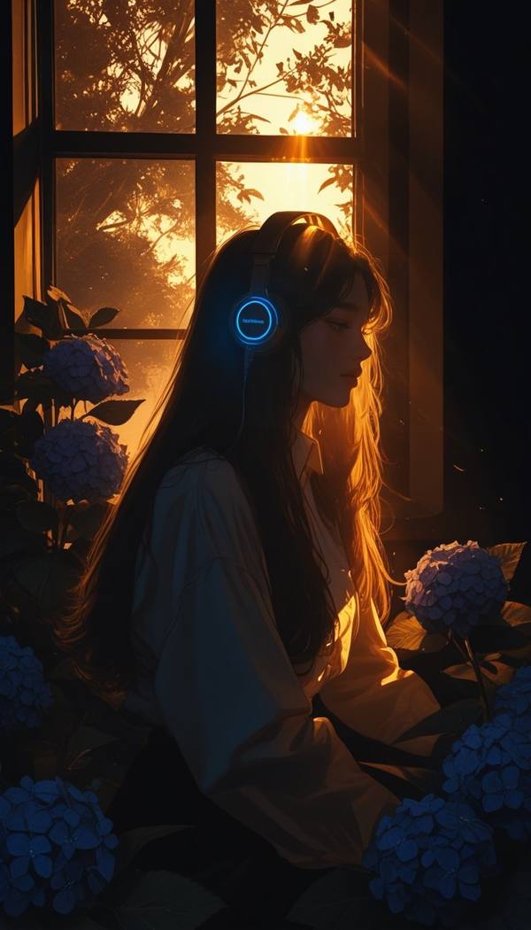 AI-generated image analyzed by PromptLens