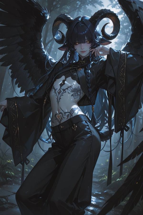 AI-generated image analyzed by PromptLens