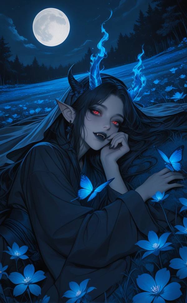 AI-generated image analyzed by PromptLens