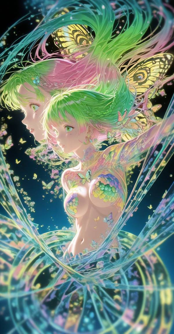 AI-generated image analyzed by PromptLens