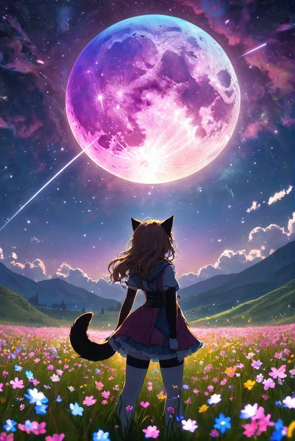 AI-generated image analyzed by PromptLens