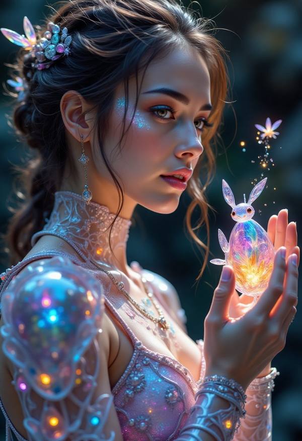 AI-generated image analyzed by PromptLens