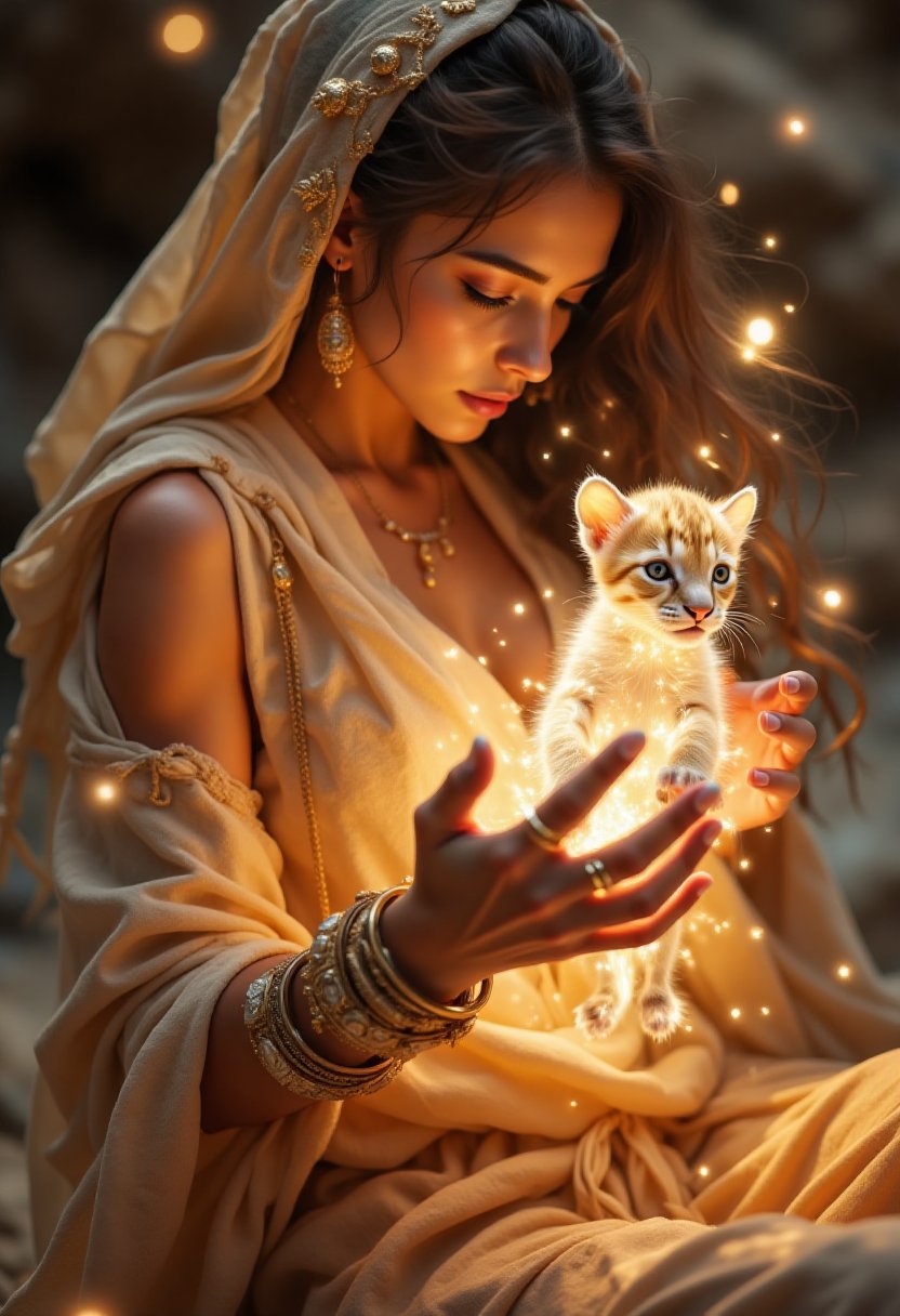 AI-generated image analyzed by PromptLens