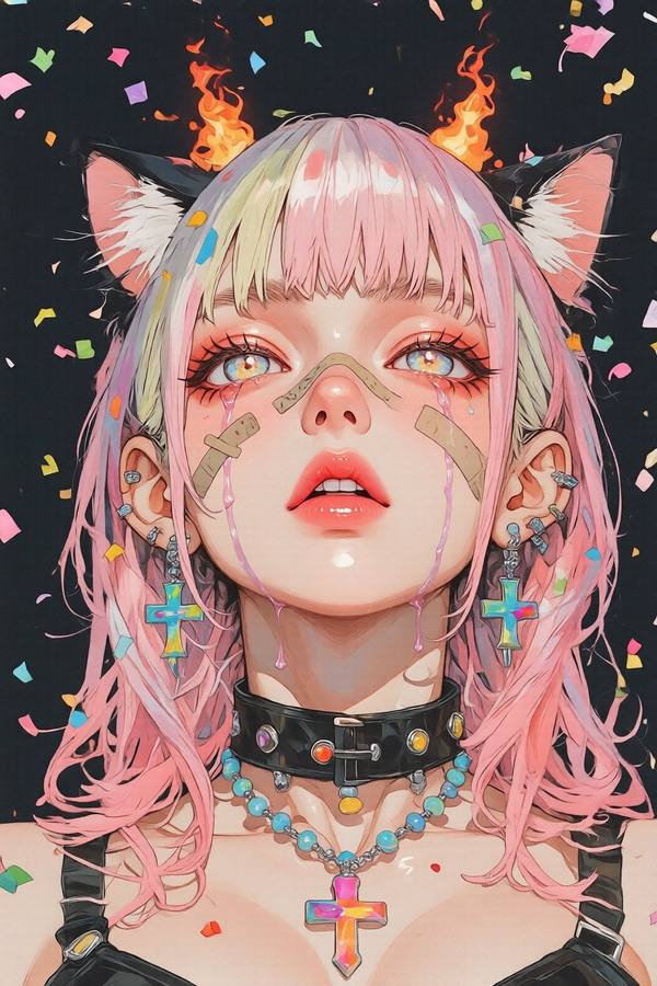 AI-generated image analyzed by PromptLens