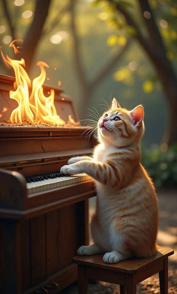 AI-generated image analyzed by PromptLens