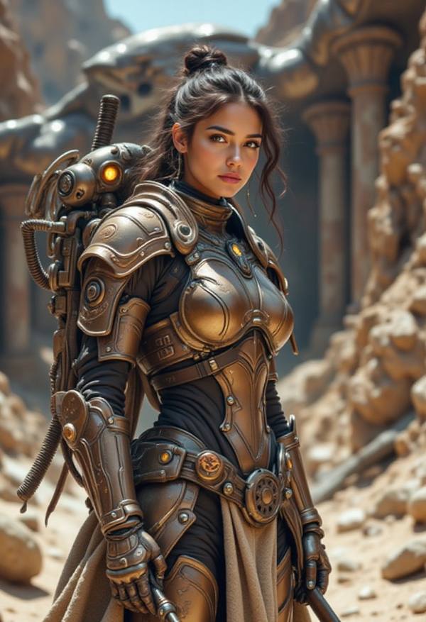 AI-generated image analyzed by PromptLens