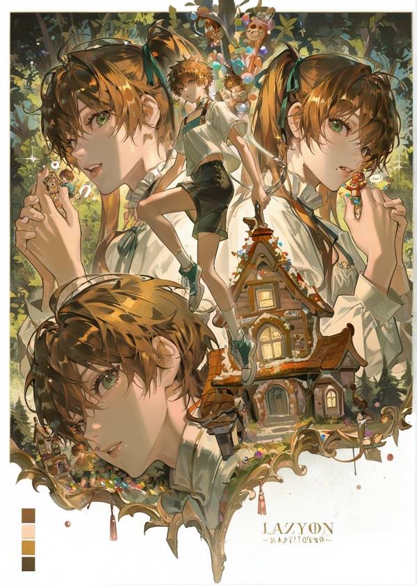 AI-generated image analyzed by PromptLens