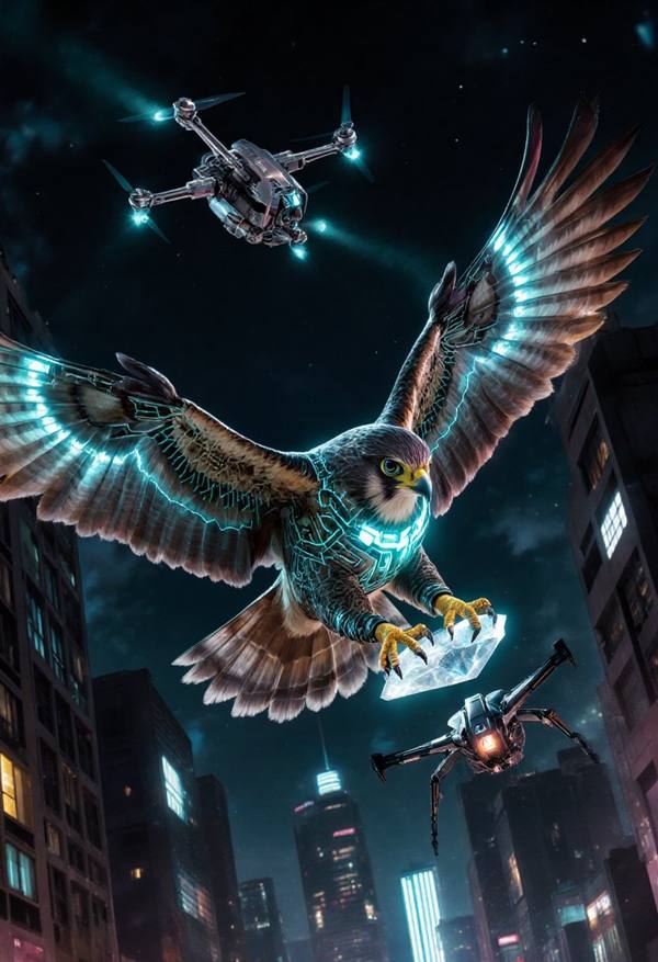 AI-generated image analyzed by PromptLens