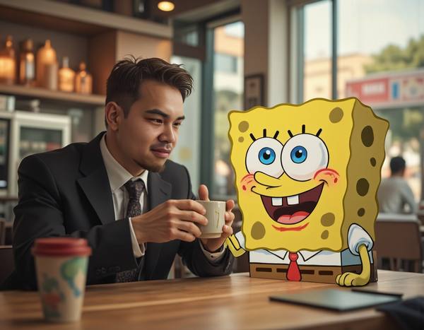 AI-generated image analyzed by PromptLens