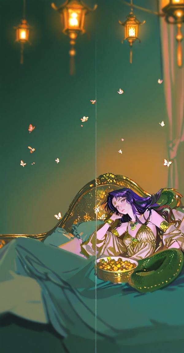 AI-generated image analyzed by PromptLens