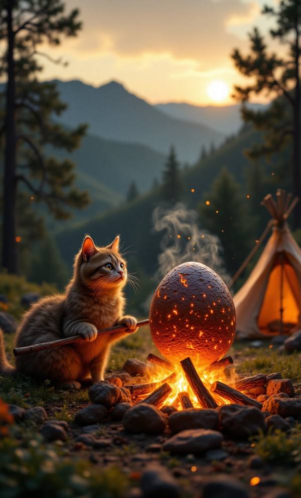 AI-generated image analyzed by PromptLens