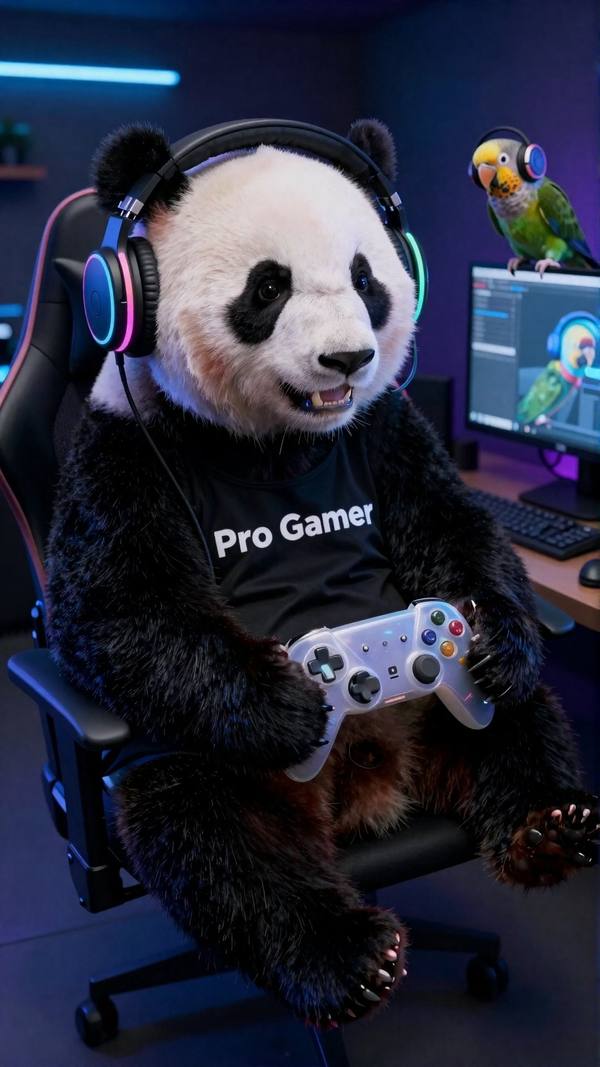 AI-generated image analyzed by PromptLens