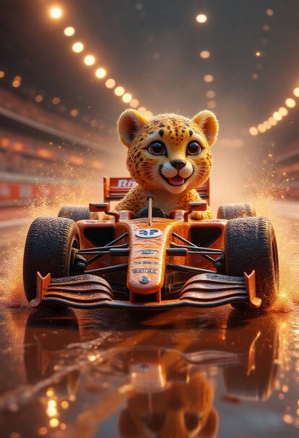 AI-generated image analyzed by PromptLens