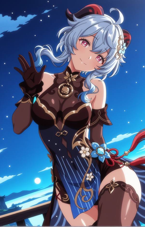 AI-generated image analyzed by PromptLens