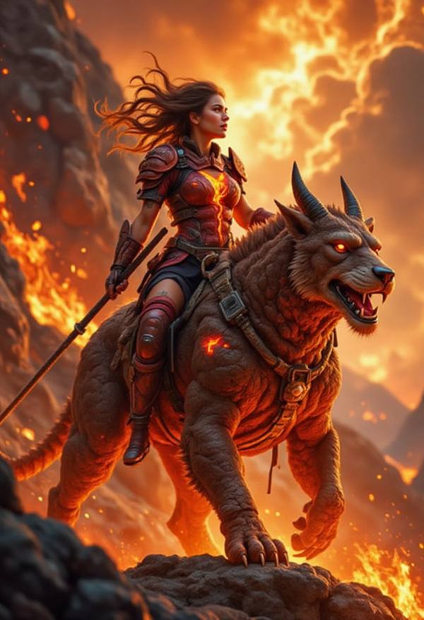 AI-generated image analyzed by PromptLens