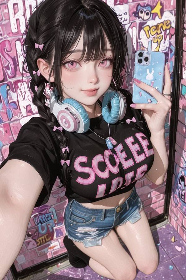 AI-generated image analyzed by PromptLens