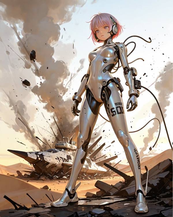 AI-generated image analyzed by PromptLens