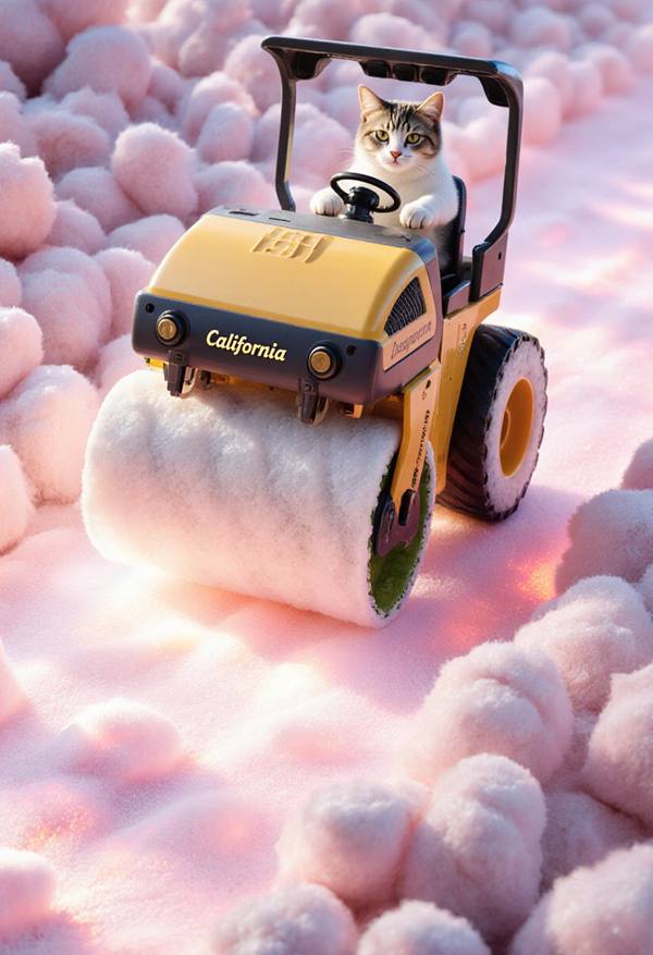 AI-generated image analyzed by PromptLens