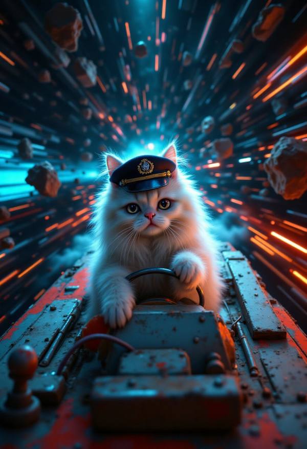 AI-generated image analyzed by PromptLens