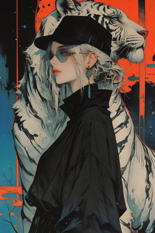 AI-generated image analyzed by PromptLens