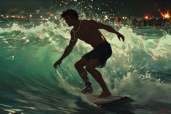 AI-generated image analyzed by PromptLens