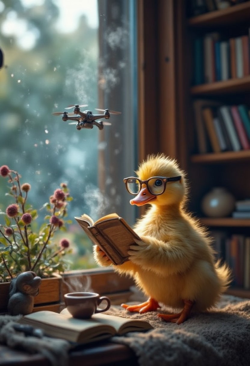 AI-generated image analyzed by PromptLens