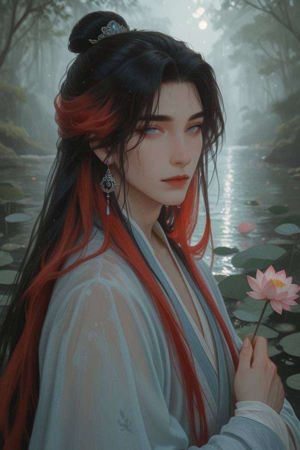 AI-generated image analyzed by PromptLens