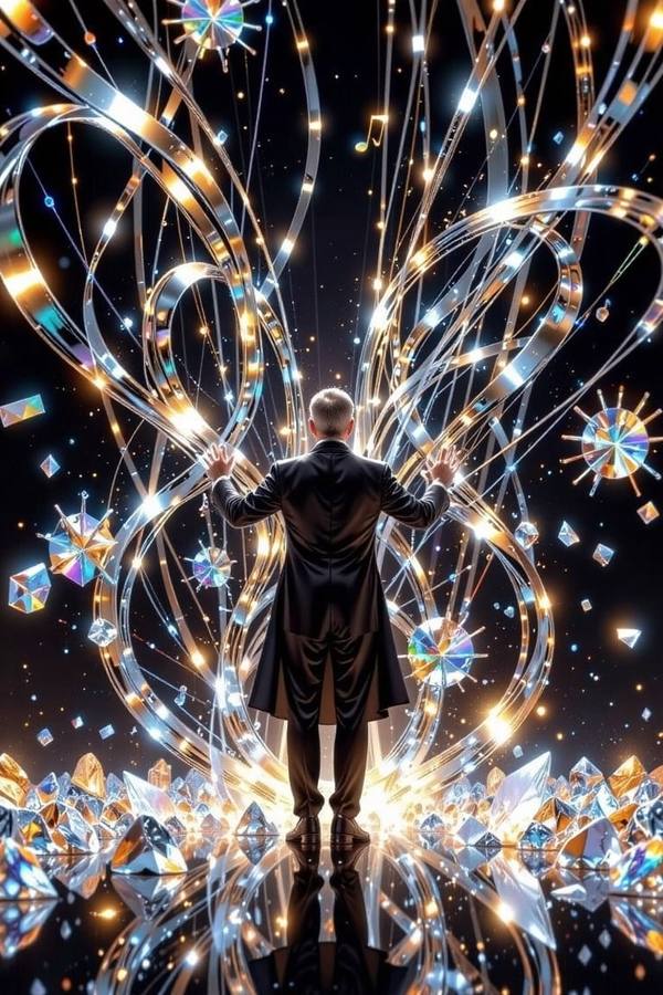 AI-generated image analyzed by PromptLens