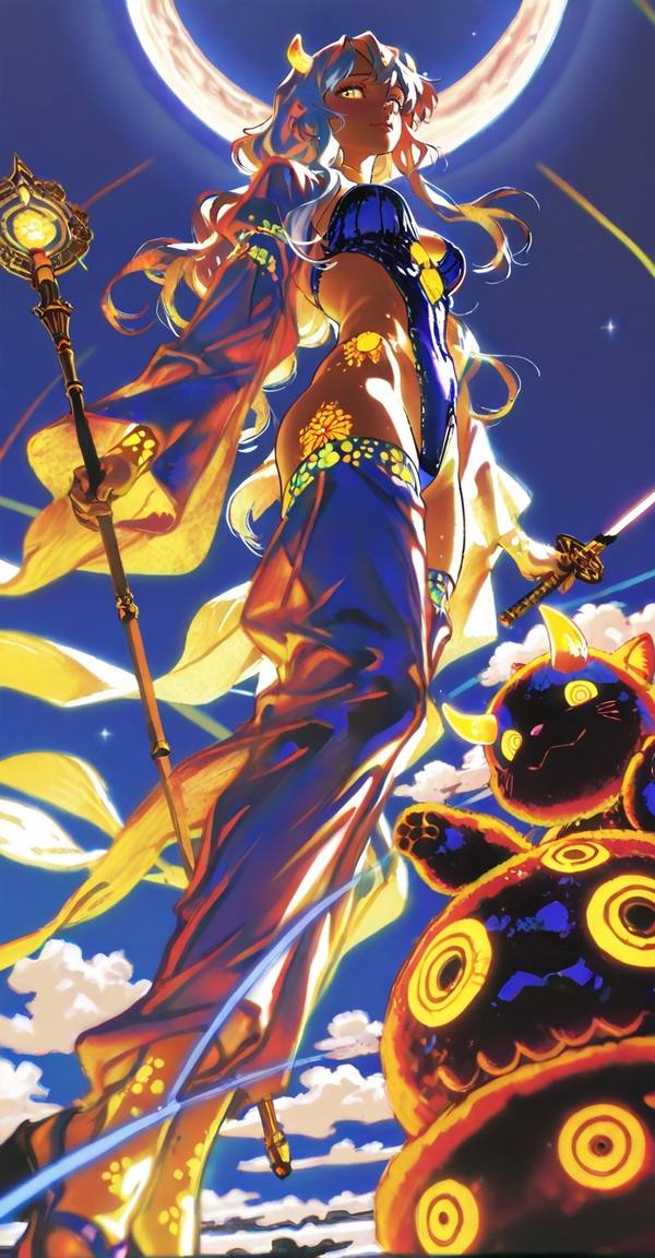 AI-generated image analyzed by PromptLens