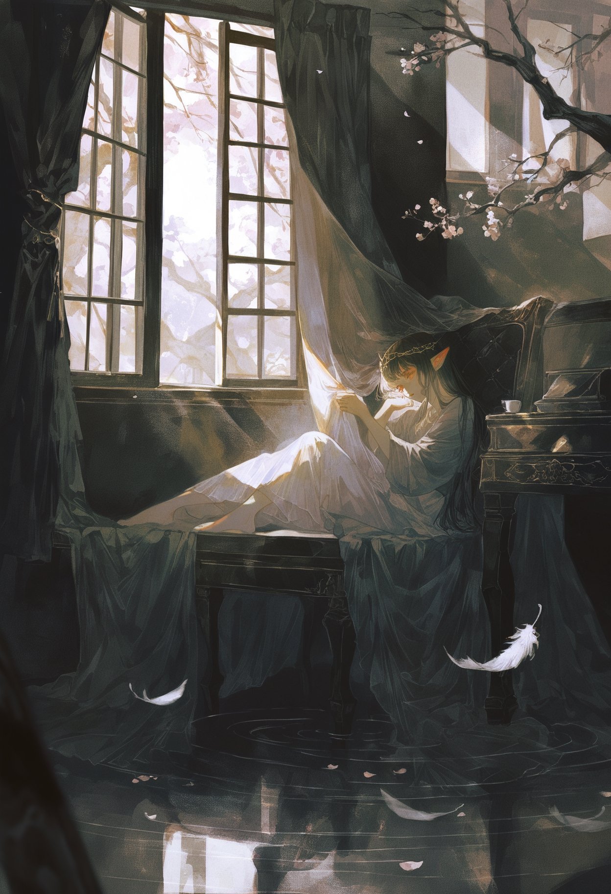 AI-generated image analyzed by PromptLens