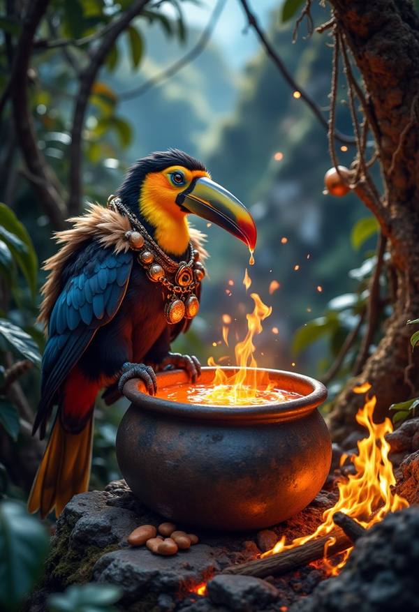 AI-generated image analyzed by PromptLens