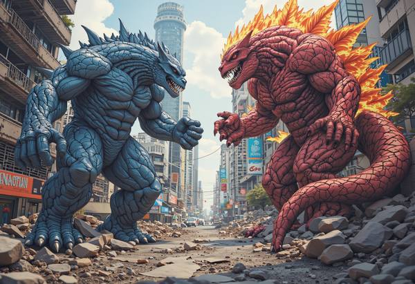 AI-generated image analyzed by PromptLens