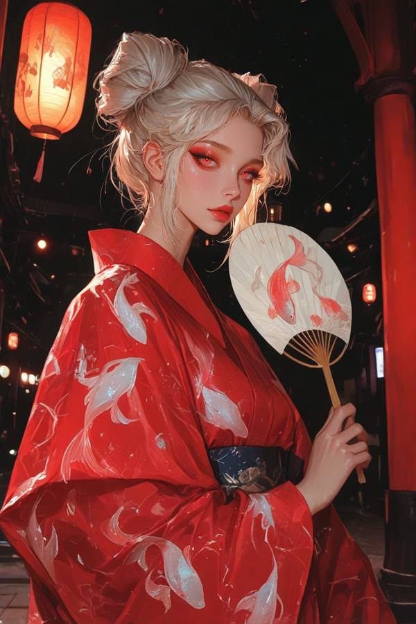 AI-generated image analyzed by PromptLens