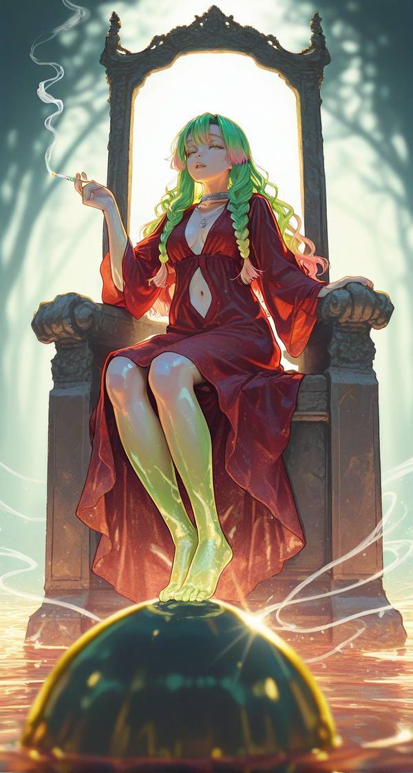 AI-generated image analyzed by PromptLens