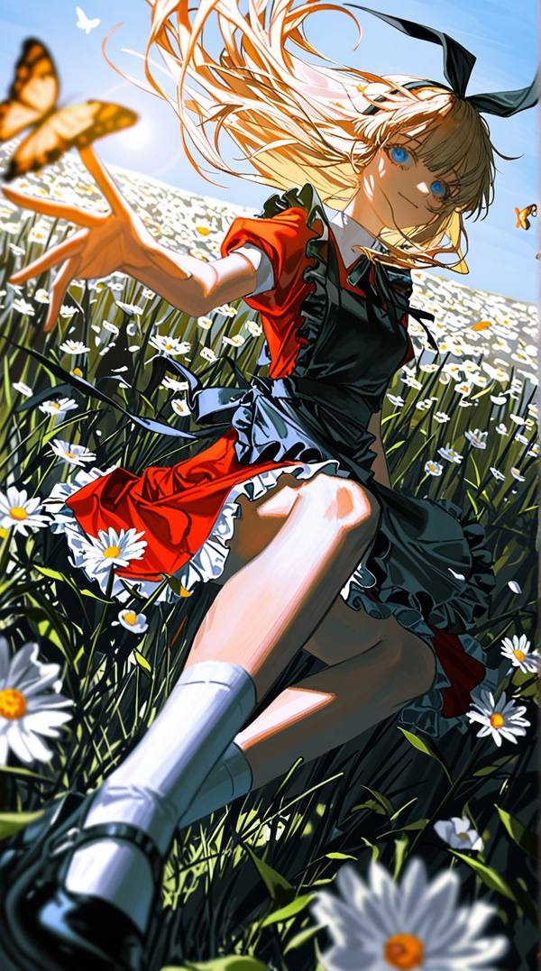 AI-generated image analyzed by PromptLens