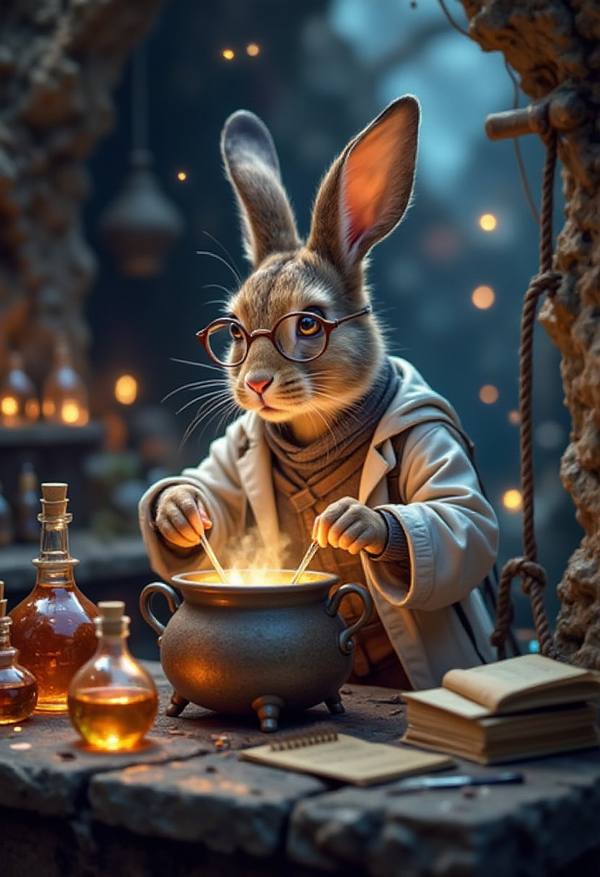 AI-generated image analyzed by PromptLens