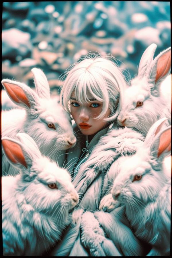 AI-generated image analyzed by PromptLens