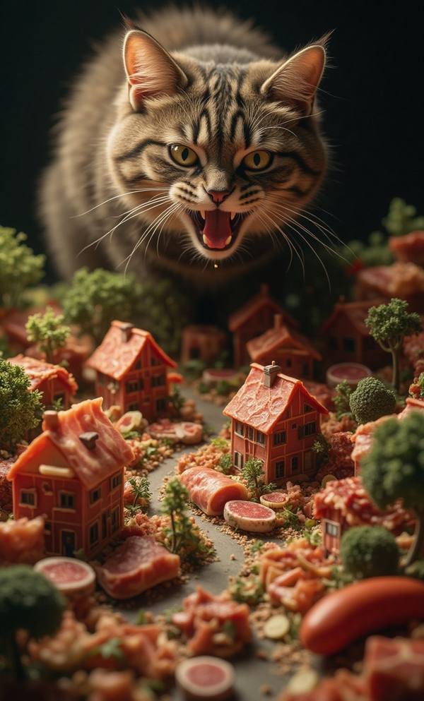 AI-generated image analyzed by PromptLens