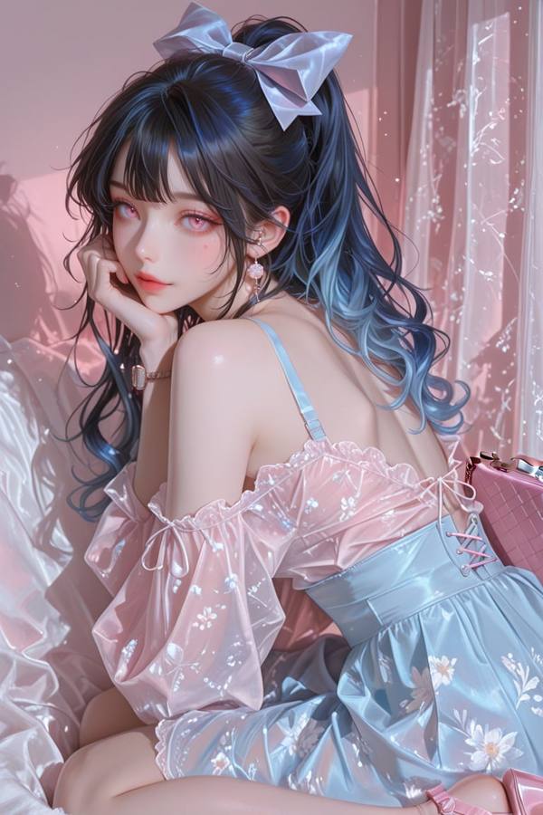 AI-generated image analyzed by PromptLens