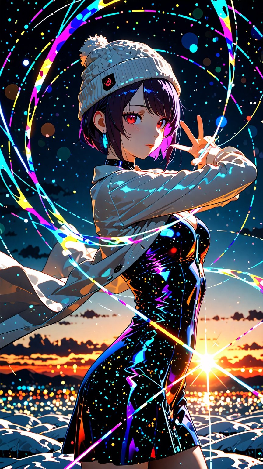 AI-generated image analyzed by PromptLens