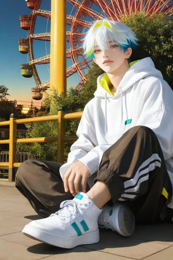 AI-generated image analyzed by PromptLens