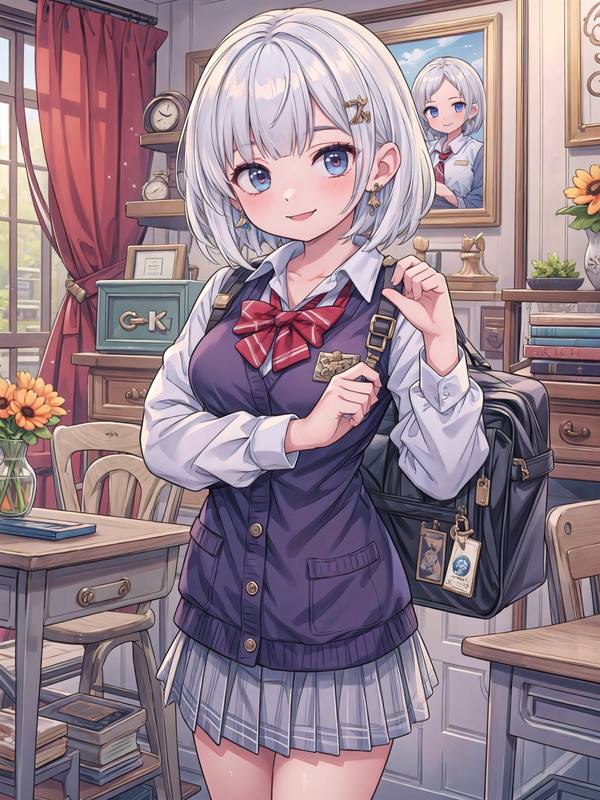 AI-generated image analyzed by PromptLens