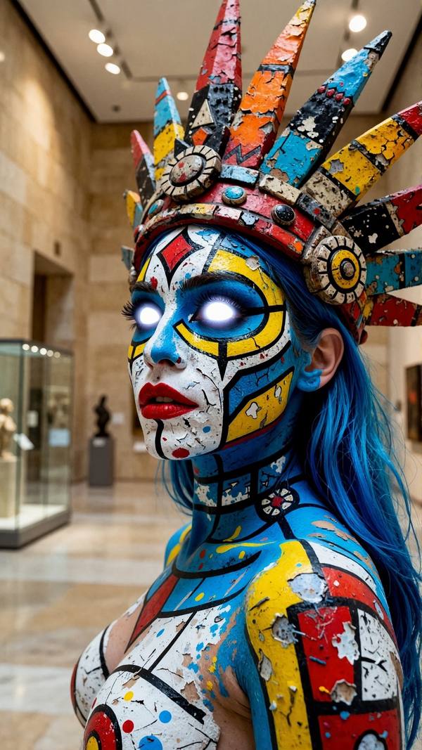 AI-generated image analyzed by PromptLens