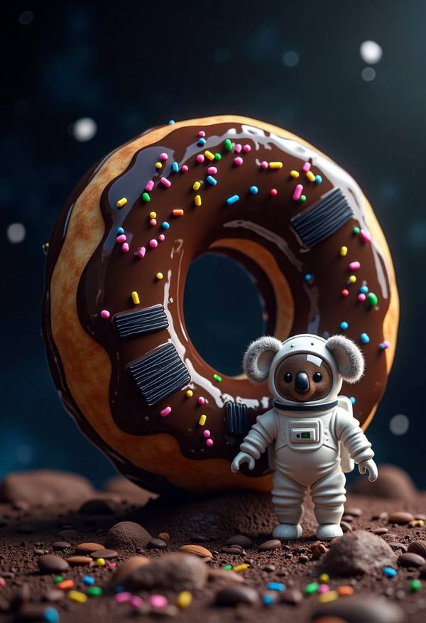 AI-generated image analyzed by PromptLens