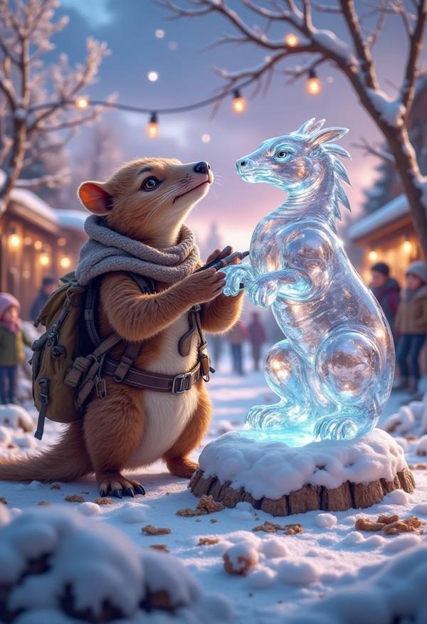 AI-generated image analyzed by PromptLens