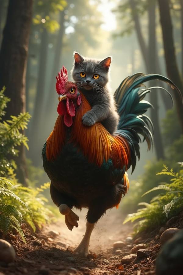 AI-generated image analyzed by PromptLens