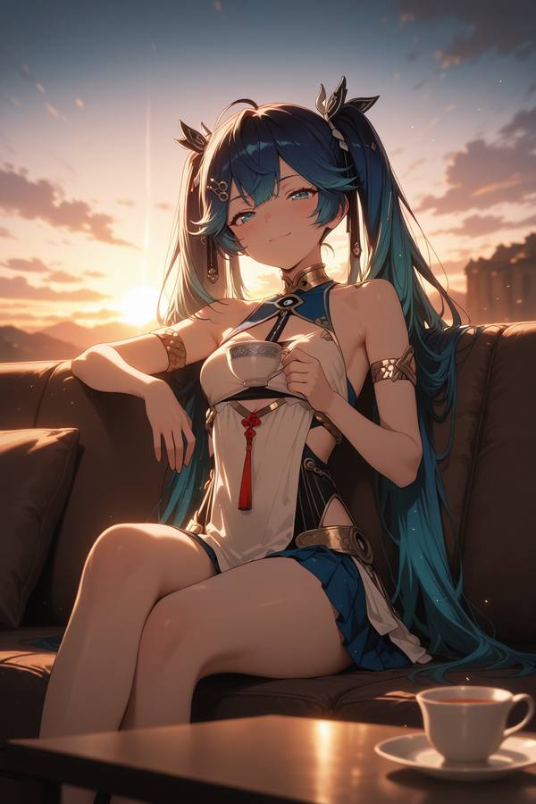 AI-generated image analyzed by PromptLens