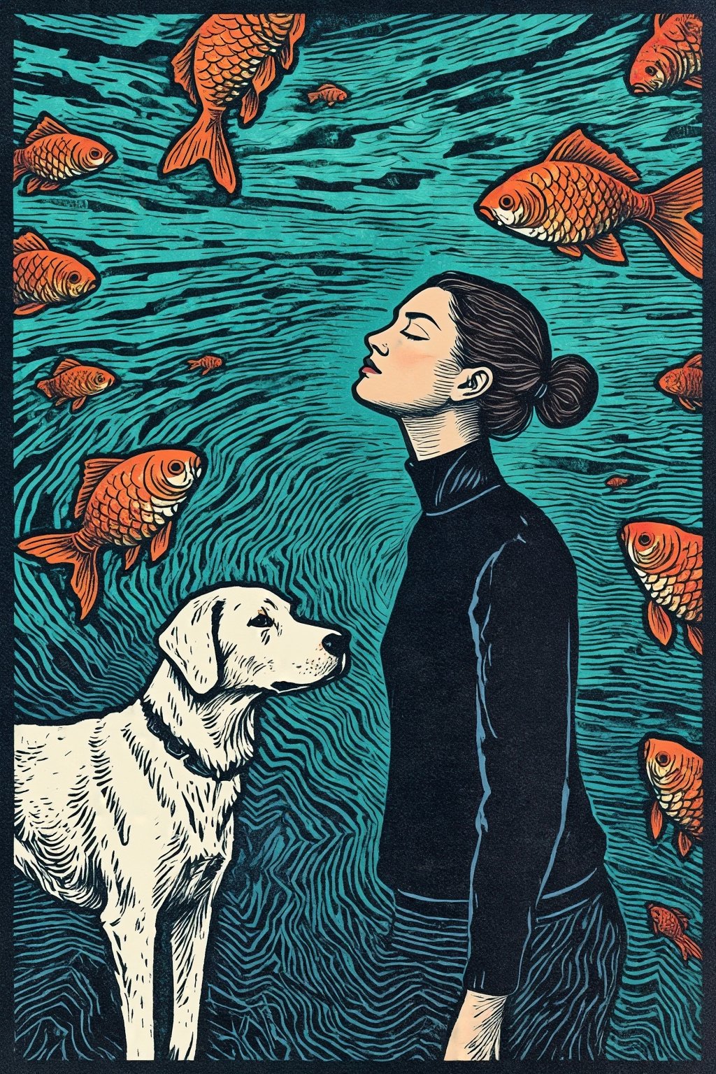 AI-generated image analyzed by PromptLens