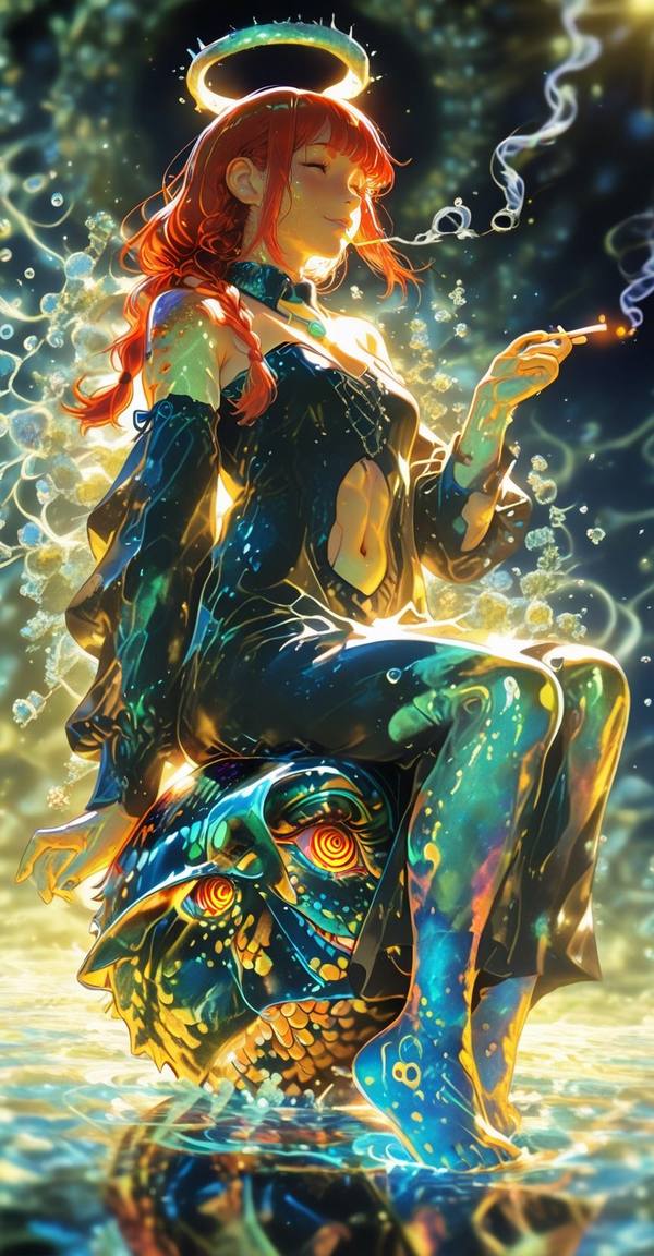 AI-generated image analyzed by PromptLens